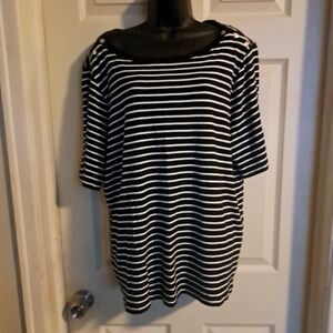 Joneswear striped blouse size 2X 5/$25
